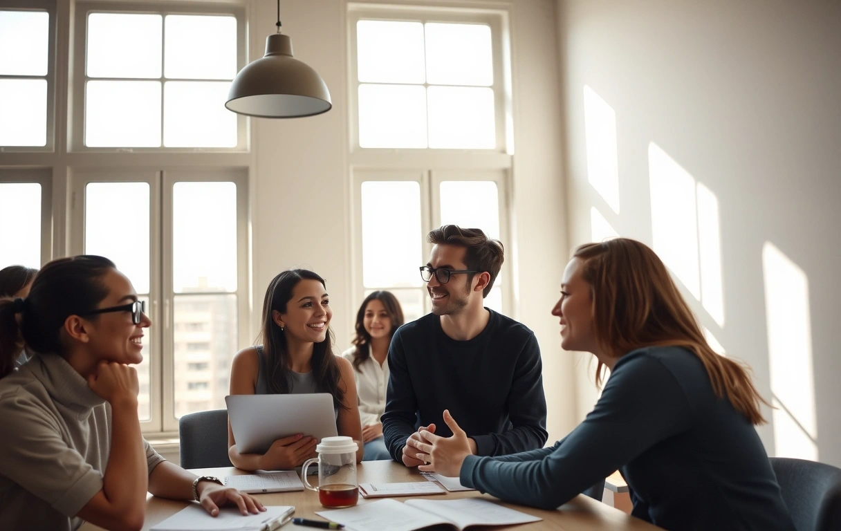 Student collaboration at Clear Meadow